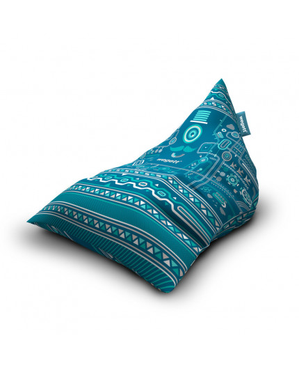 Sitzsäcke Triangle Urban Turquoise | Wegett