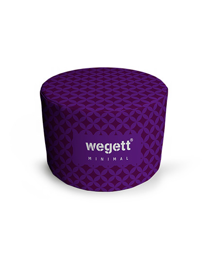 Sedací vak Taburet Minimal Home Purple | Wegett