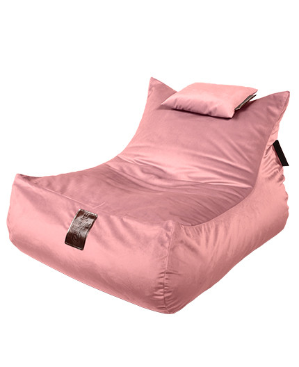 Sedací vak Lounge XXL Luxury Old Pink | Wegett