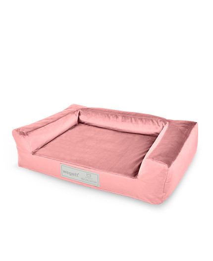 Hundebett Luxury Old Pink