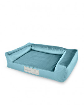 Hundebett Luxury Light Blue | Wegett