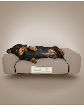 Hundebett Einfarbig Orange | Wegett