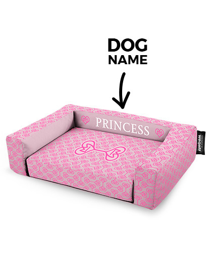 Hundebett Princess Pink