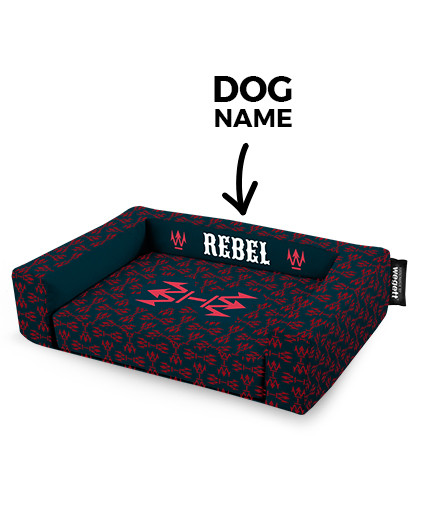 Hundebett Rebel Dark